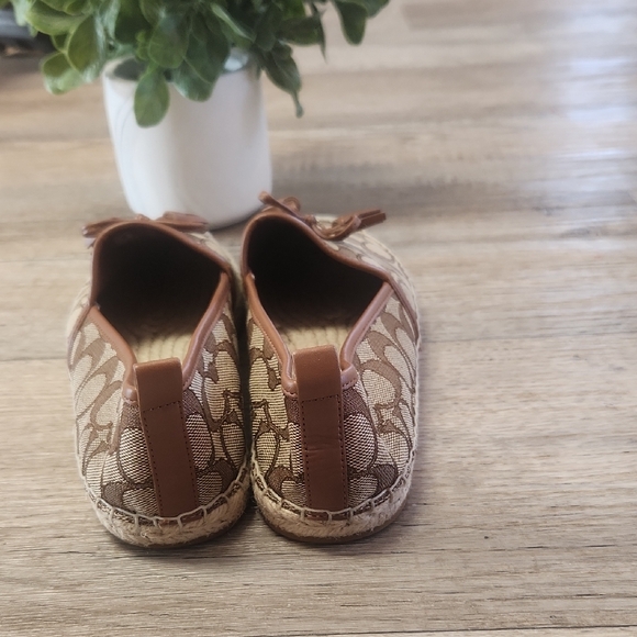 Coach Tan and Brown Espadrilles - Picture 3 of 10